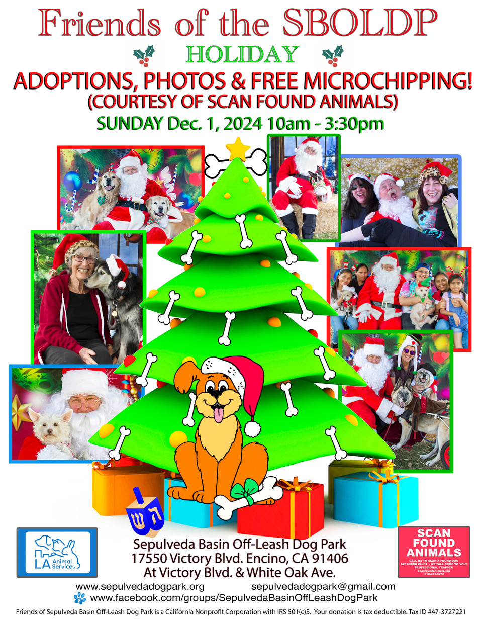 Sepulveda Adoption Event holiday Flyer